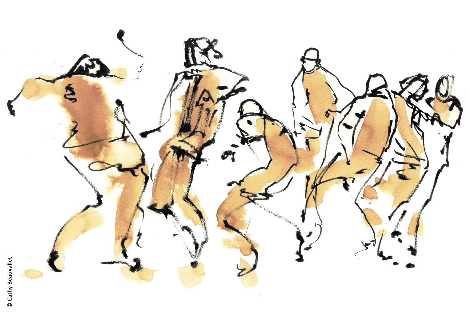 dessin Cathy copyright